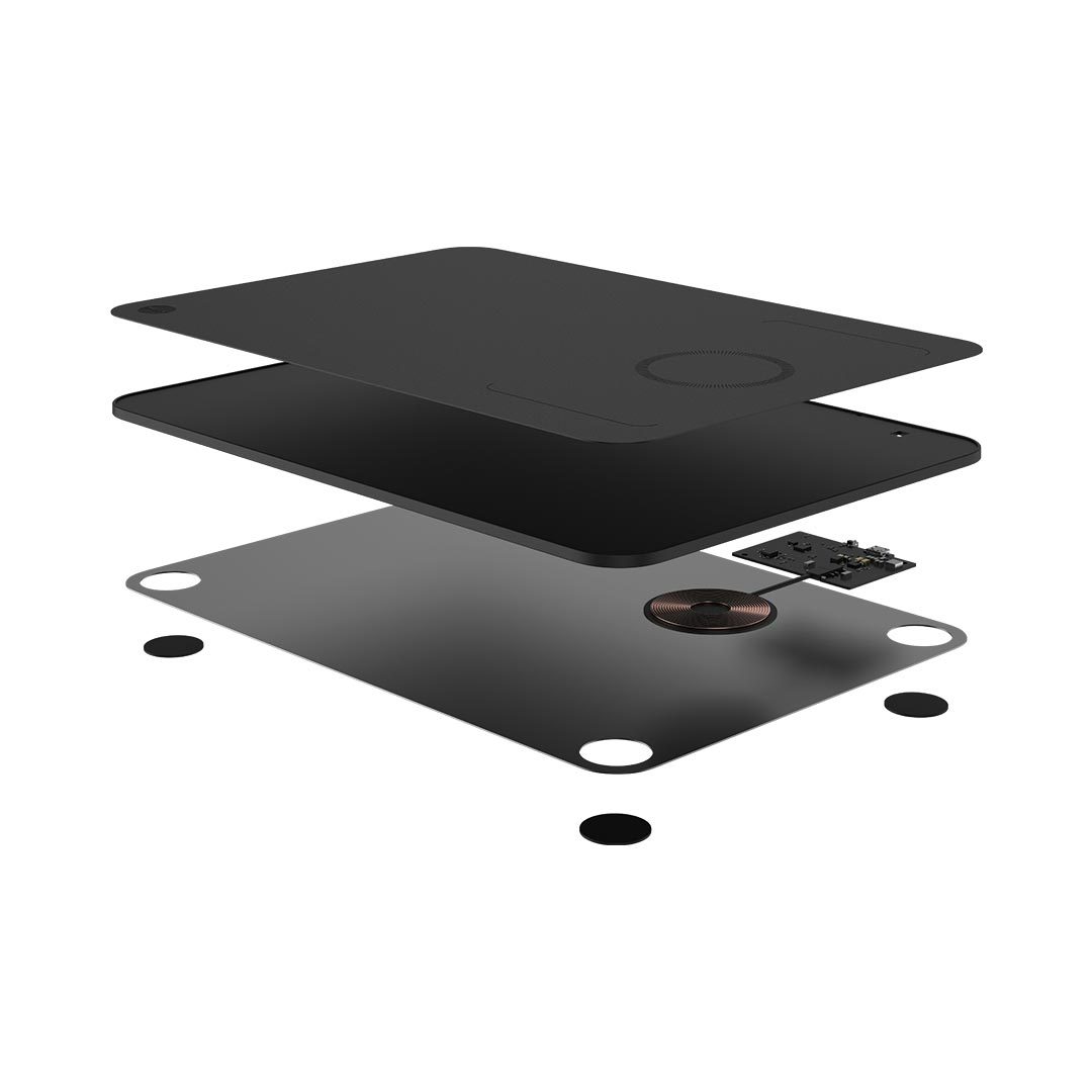 Wireless Charging Mouse Pad for Desk & Office Use