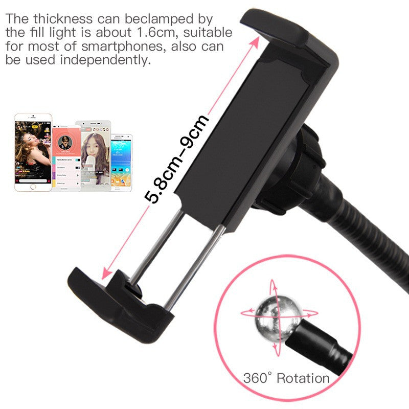 Clip-On LED Ring Light for Perfect Selfies