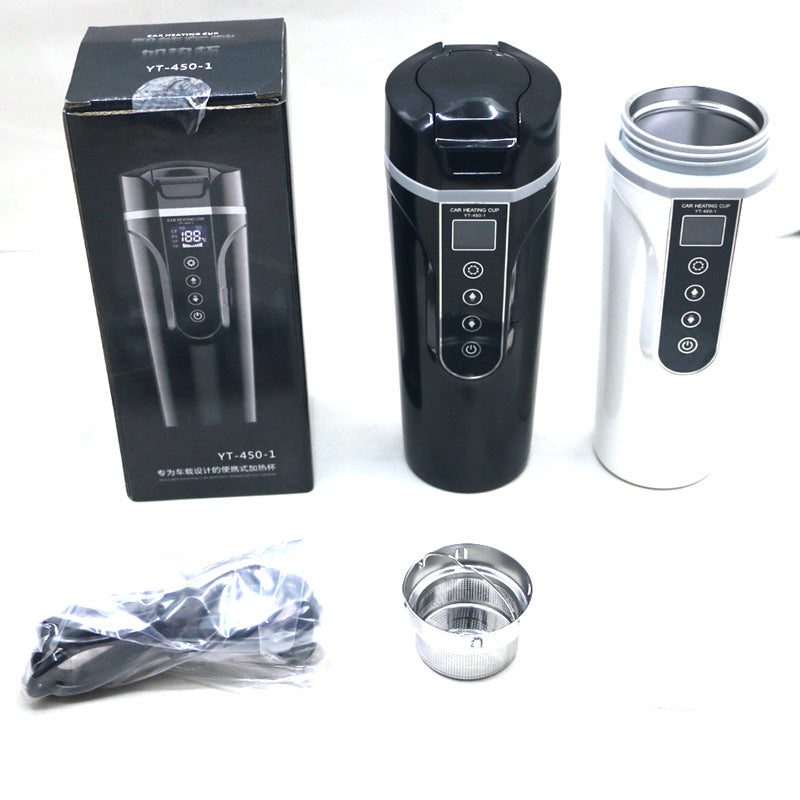 Portable Smart Car & Travel Heating Water Bottle