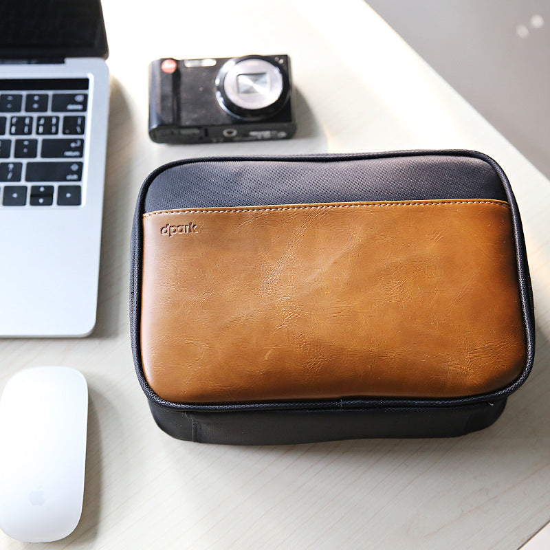 Portable Tech Organizer Bag for Earphones & Cables